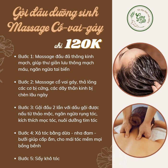 Không gian sang trọng và ấm cúng tại Gừng Spa