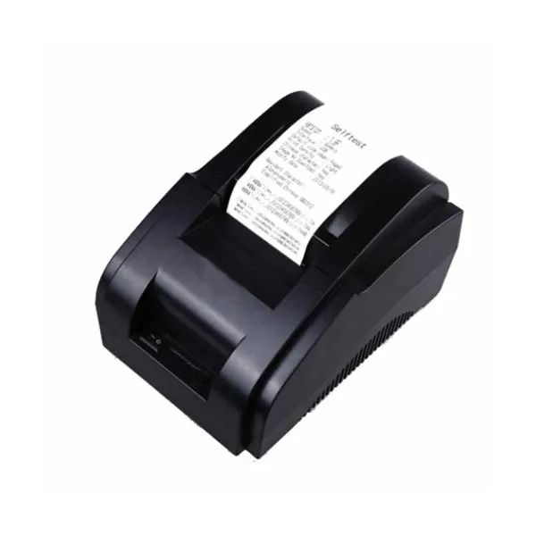 Máy in hóa đơn XPOS ảnh 1 - Thiết kế công nghiệp chắc chắn với vỏ nhựa cao cấp chống trầy xước, kích thước nhỏ gọn chỉ 200mm chiều rộng.