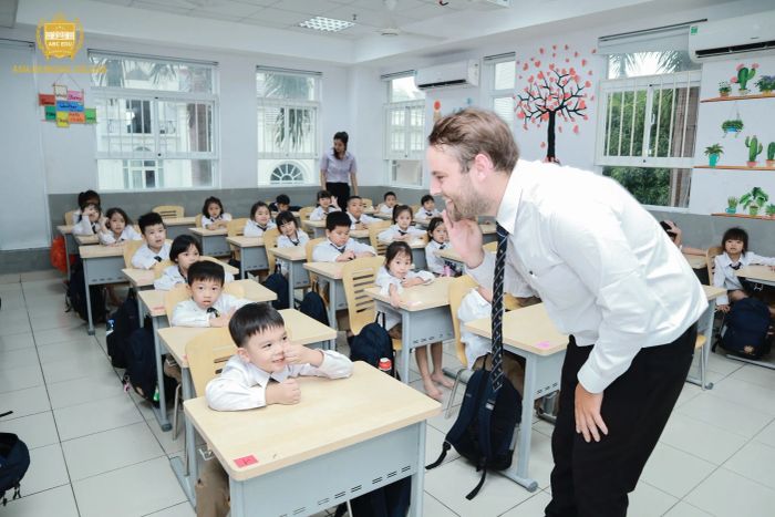 Hình ảnh lớp học chuẩn quốc tế tại ABC EDU