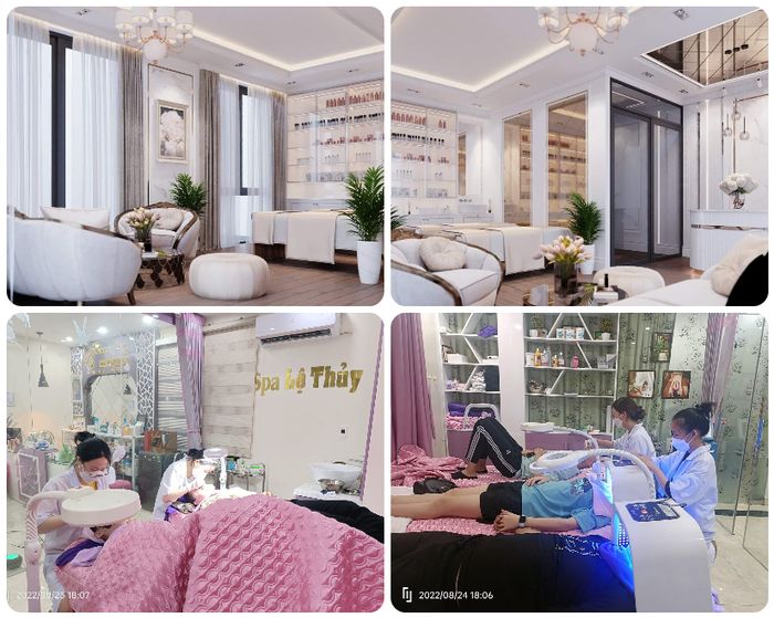 Hình ảnh trị liệu chuyên sâu tại Beauty Spa Bác sĩ Lệ Thủy