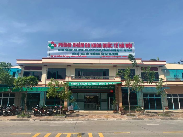 Không gian hiện đại tại Phòng Khám Đa Khoa Quốc Tế Hà Nội
