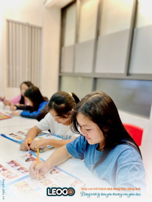 Không gian học tập hiện đại tại Anh ngữ LEOGO