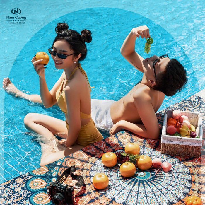 Ảnh 2 Bể Bơi Olympia - Khách Sạn Nam Cường: Góc nhìn toàn cảnh