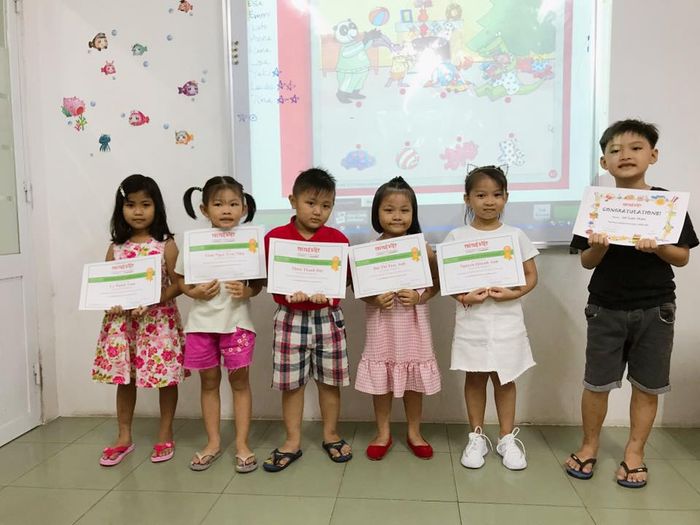 Hình ảnh không gian học tập hiện đại tại Trung Tâm Ngoại Ngữ Trí Tuệ Việt