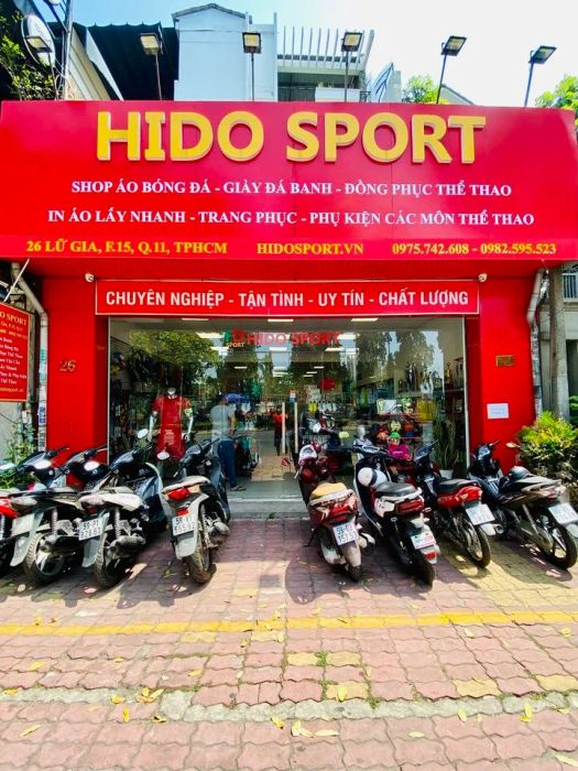 Không gian trưng bày ấn tượng tại HIDO SPORT