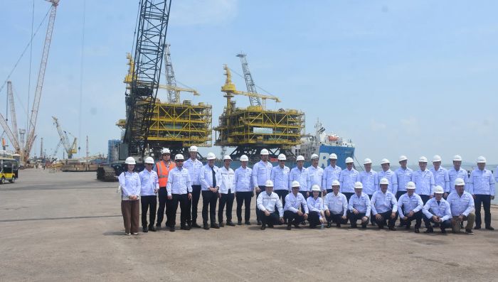 Hình ảnh hoạt động tại công trường của Biển Đông Petroleum