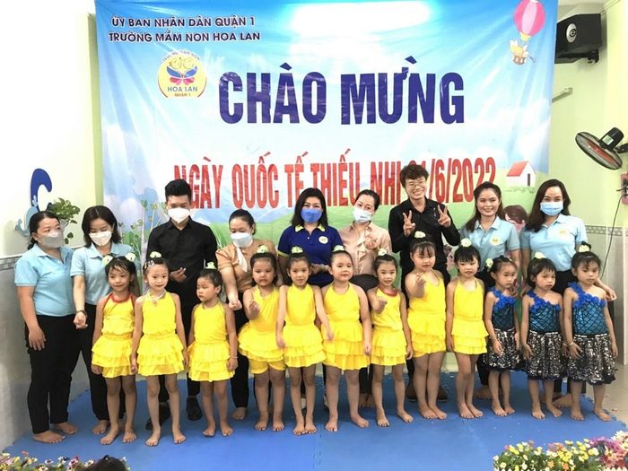 Lớp học sáng tạo tại Trường Mầm non Hoa Lan