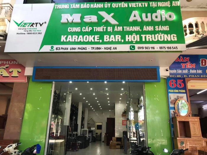 Không gian trải nghiệm công nghệ tại Max Audio