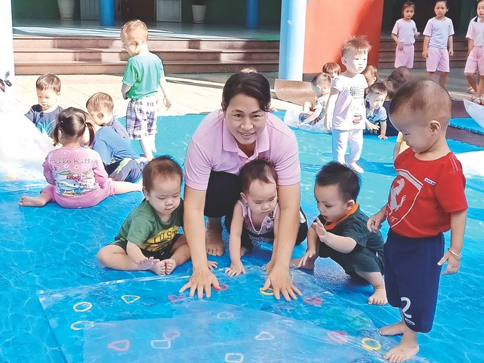Trường Mầm non 19/5 Thành phố - Nơi ươm mầm tương lai với không gian xanh mát và cơ sở vật chất hiện đại (Ảnh minh họa 2)