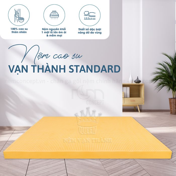 Hình ảnh nệm cao su Vạn Thành cao cấp