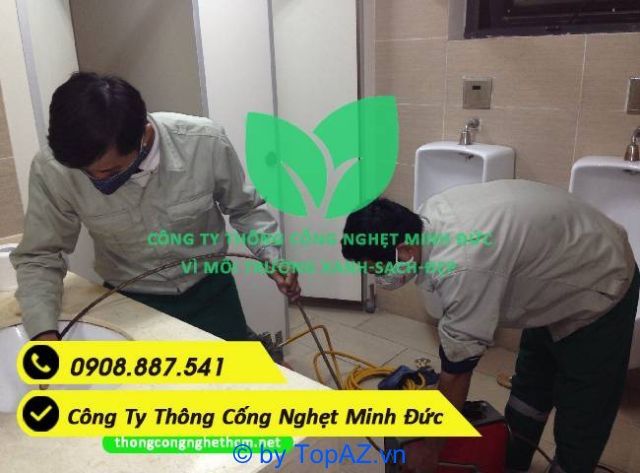 Dịch vụ thông cống nghẹt Minh Đức - Giải pháp toàn diện cho mọi vấn đề tắc nghẽn