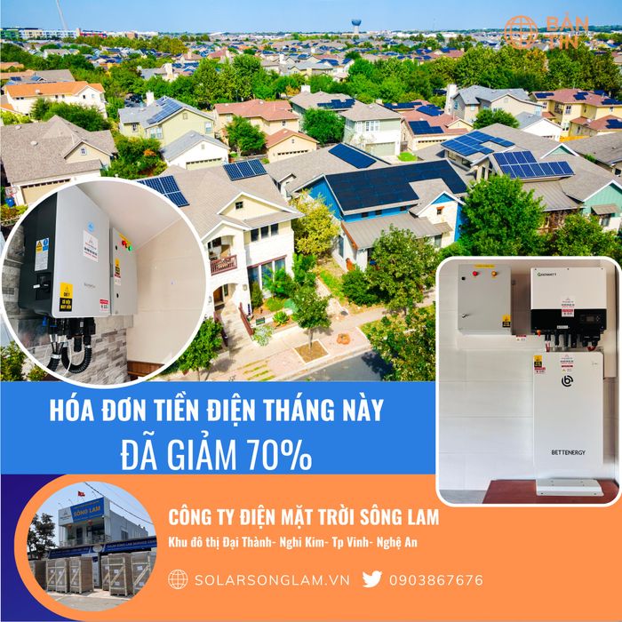 Hình ảnh dự án tiêu biểu của Solar Sông Lam