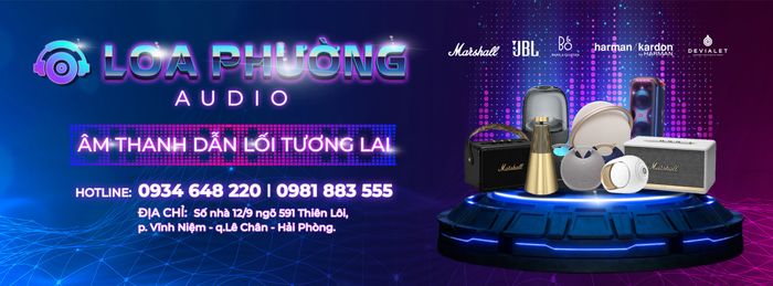 Không gian trưng bày sản phẩm tại Loa Phường Audio