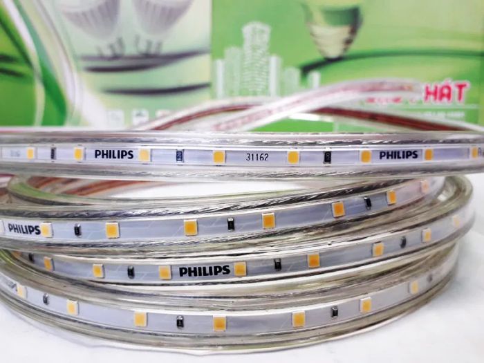 Hình ảnh thực tế đèn led dây Philips - Ánh sáng hoàn hảo