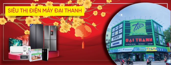 Không gian trưng bày hiện đại tại Siêu Thị Điện Máy Đại Thanh
