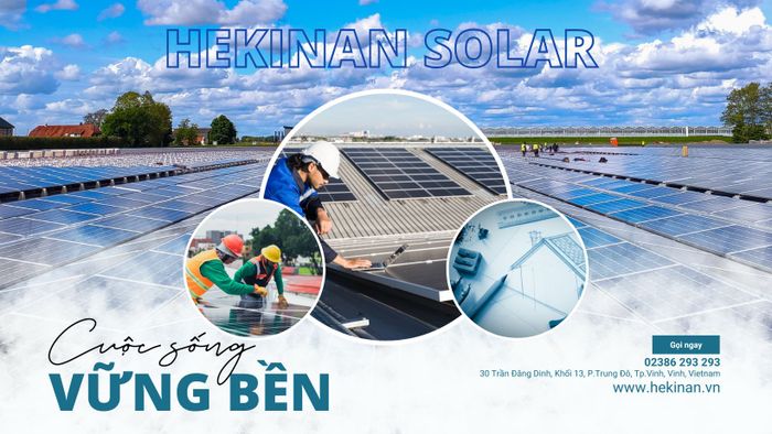 Hình ảnh thi công điện mặt trời của Hekinan