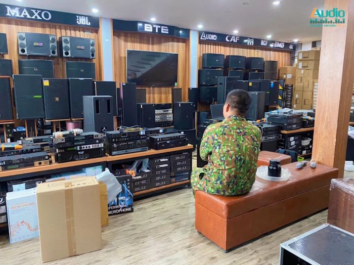 Không gian trải nghiệm đẳng cấp tại Lâm An Audio