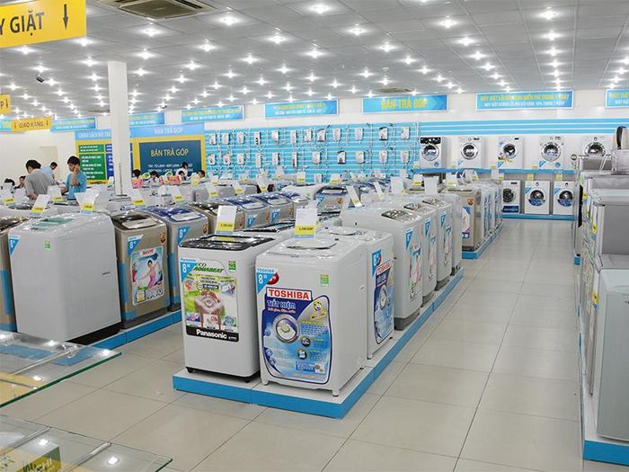 Không gian trải nghiệm sản phẩm tại Điện máy XANH