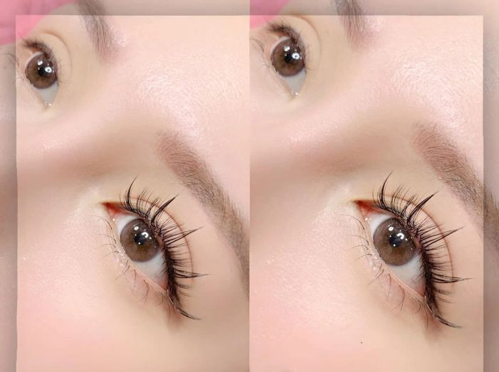 Hình ảnh những tác phẩm nối mi tinh tế tại Kem Nail & Mi