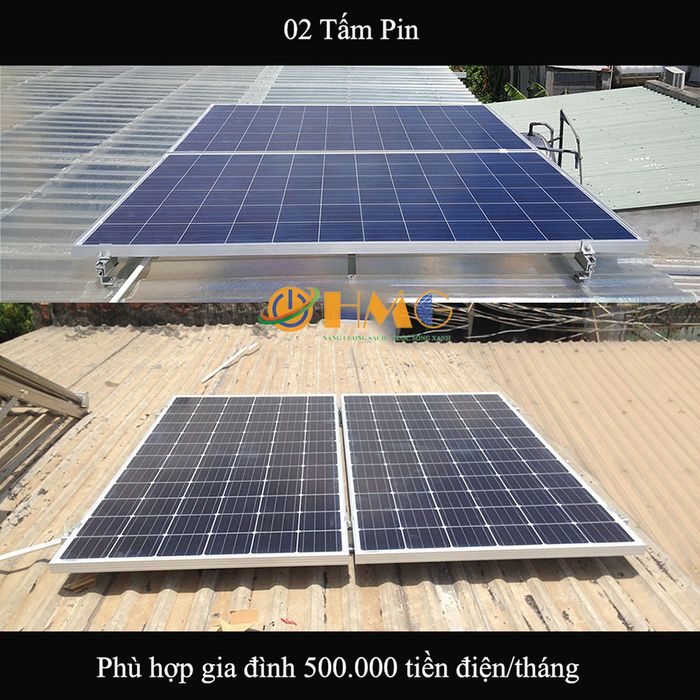 Hình ảnh thực tế công trình điện mặt trời do HMG SOLAR thi công