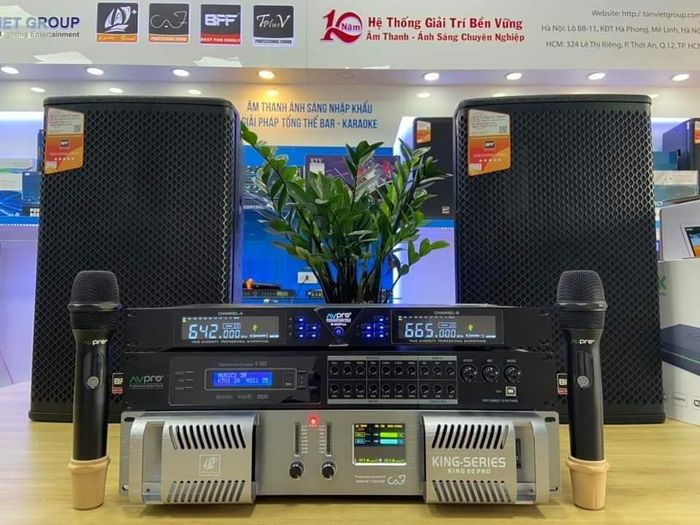 Hệ thống âm thanh chuyên nghiệp tại Cường Hưng Audio