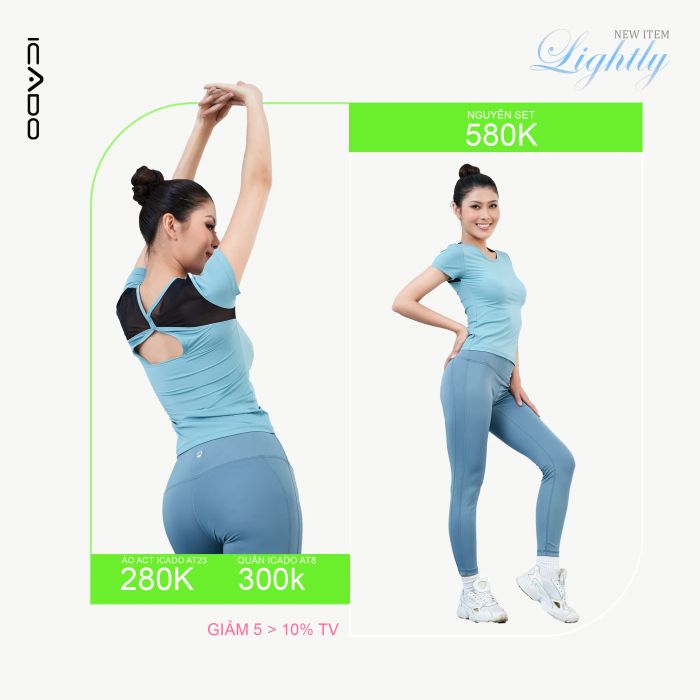 Bộ sưu tập đồ tập gym & yoga mới nhất tại Thế Giới Đồ Tập