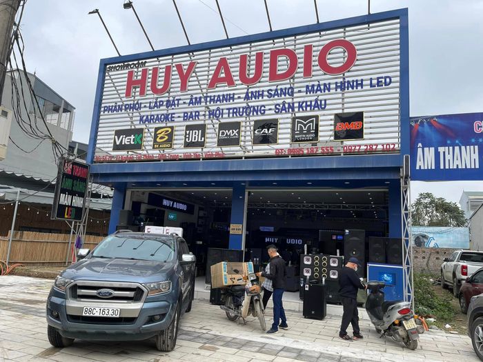 Hệ thống âm thanh chuyên nghiệp tại Huy Audio Vĩnh Phúc