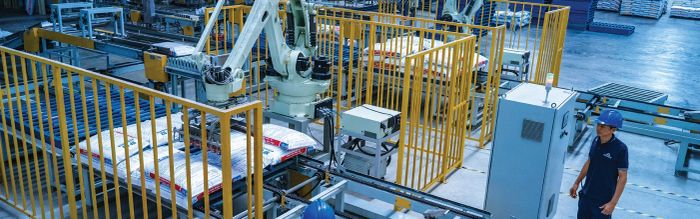 Hình ảnh nhà máy thép hiện đại của Tập đoàn Hòa Phát
