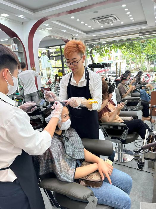Hình ảnh tác phẩm nghệ thuật tóc tại Salon Tony Xèo
