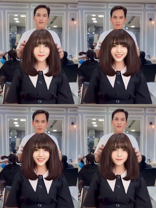 Không gian đào tạo chuyên nghiệp tại Hair Salon Khánh Cây Kéo Vàng