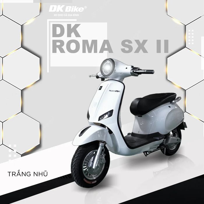Hình ảnh xe máy điện DK Bike phiên bản mới nhất