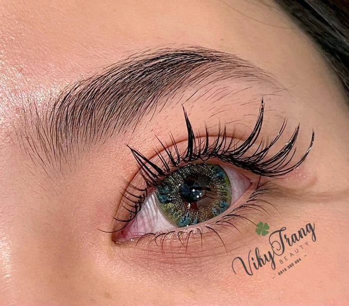 Những tác phẩm nối mi nghệ thuật tại Viky Trang Beauty