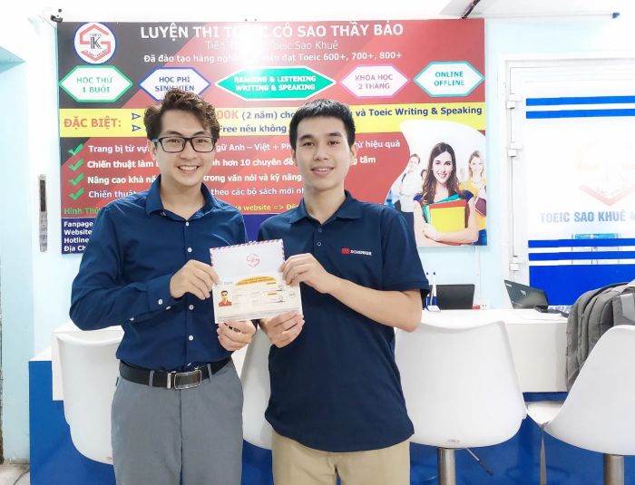 TOEIC Cô Sao Thầy Bảo - TOEIC Sao Khuê - hình ảnh 1