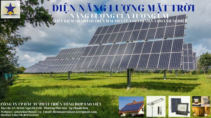Hình ảnh công trình điện mặt trời tiêu biểu của SolarSmartHome Sao Việt