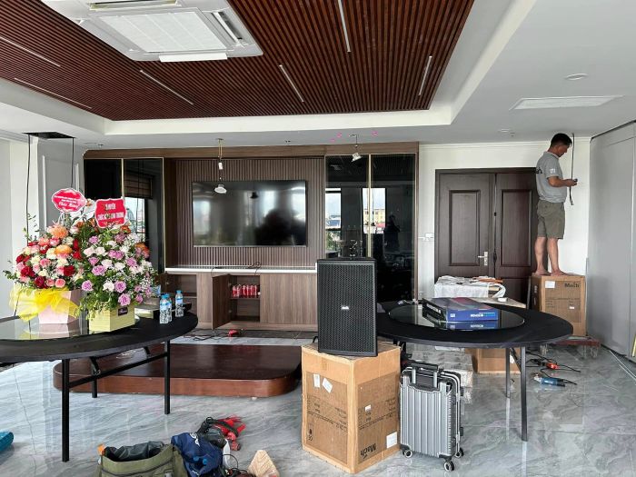 Hệ thống âm thanh chuyên nghiệp tại Ánh Hồng Âm Thanh