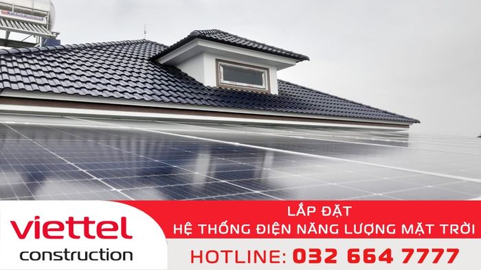 Hình ảnh công trình điện mặt trời tiêu biểu của Viettel Construction Thanh Hoá