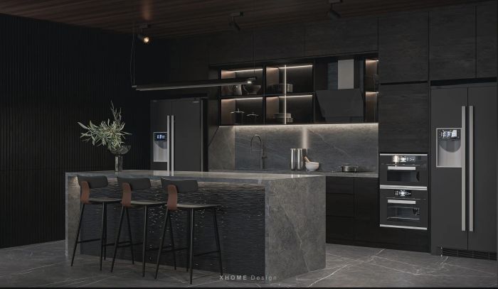 Hình ảnh thiết kế tủ bếp đẳng cấp từ Xhome Sài Gòn