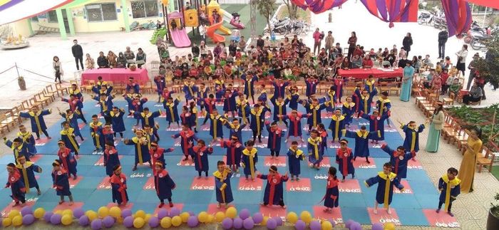 Không gian học tập tràn đầy cảm hứng tại Mầm non Âu Cơ