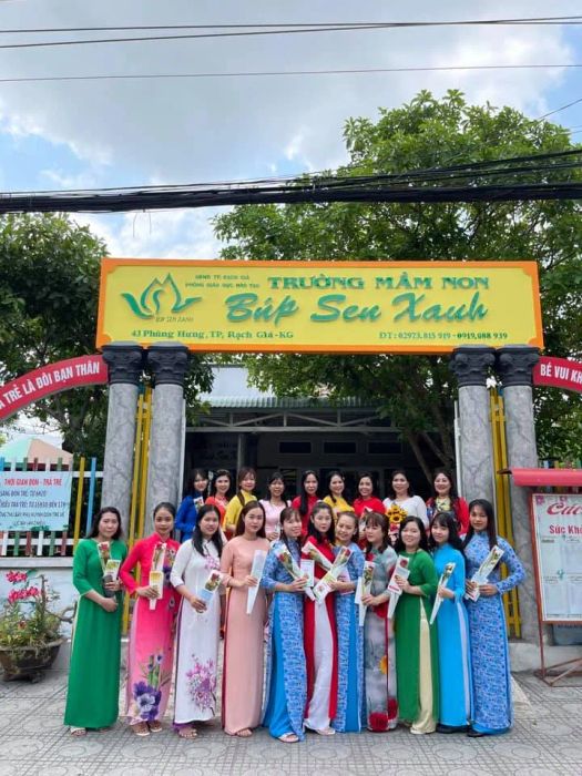 Khu vui chơi sáng tạo tại Búp Sen Xanh