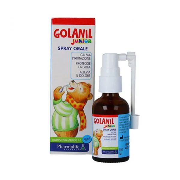 Hình ảnh Xịt họng Golanil Junior Spray Orale 1
