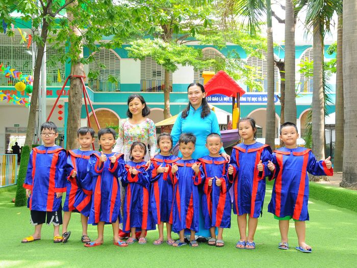 Không gian học tập hiện đại tại Mầm non Thuận Giao Bình Dương