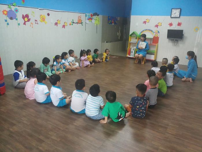 Không gian học tập hiện đại và tràn ngập tiếng cười tại Trường Mầm non Úc Châu