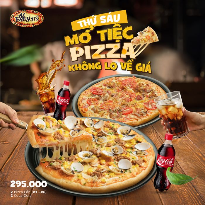 Hình ảnh những món ăn đặc trưng của Al Fresco's