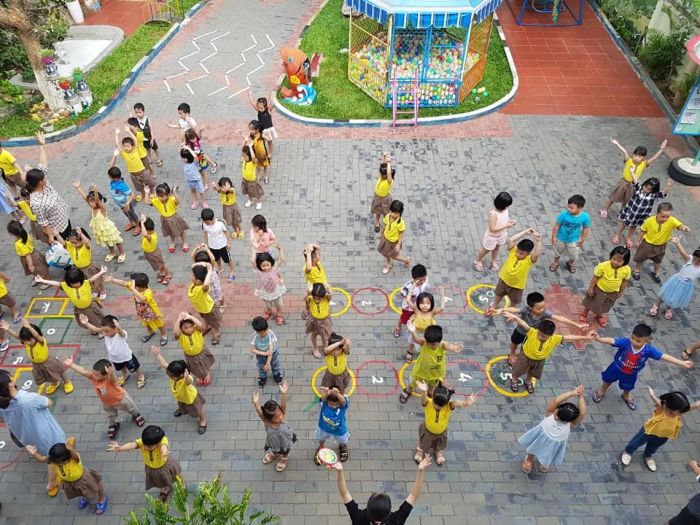 Khoảnh khắc vui chơi đáng yêu tại Trường Mầm non Sunny