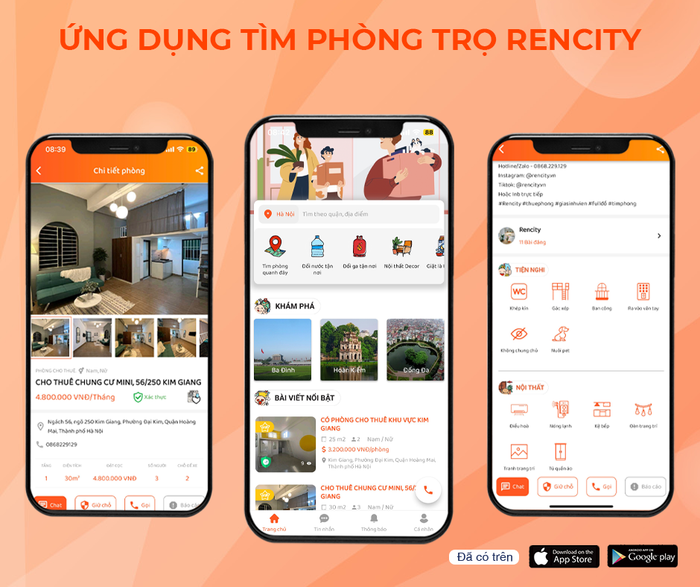 Rencity - Tìm phòng nhanh chóng, tiện lợi ảnh 2