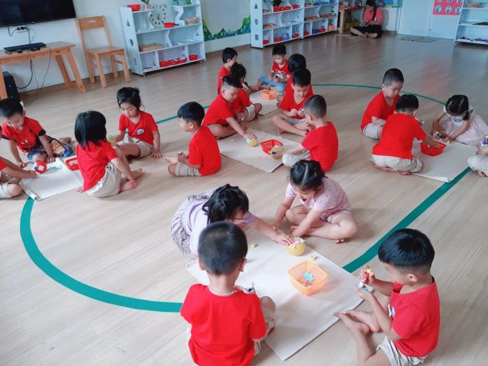 Góc học tập Montessori đầy cảm hứng tại Mickey