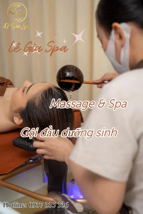 Không gian sang trọng tại Lê Gia Spa