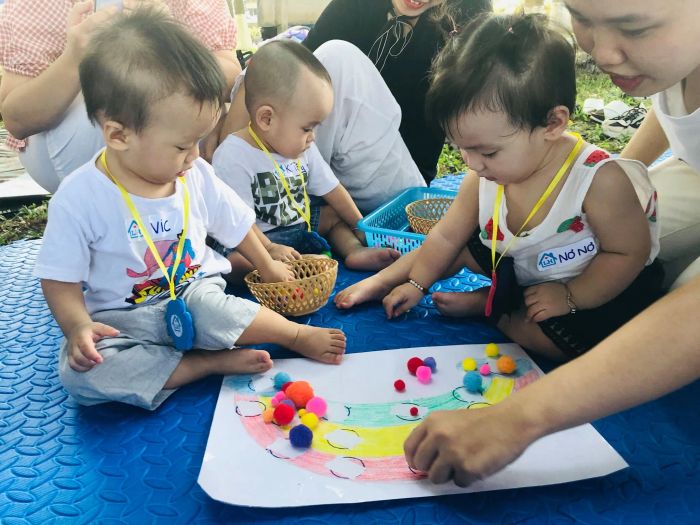 Khoảnh khắc vui chơi hạnh phúc tại Mầm Non Lullaby Home