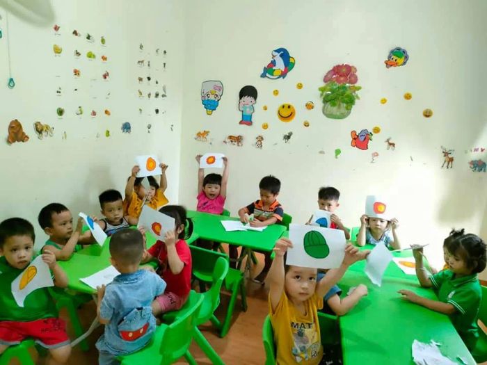 Cơ sở vật chất hiện đại tại Trường Mầm non Thiên Thần Nhỏ