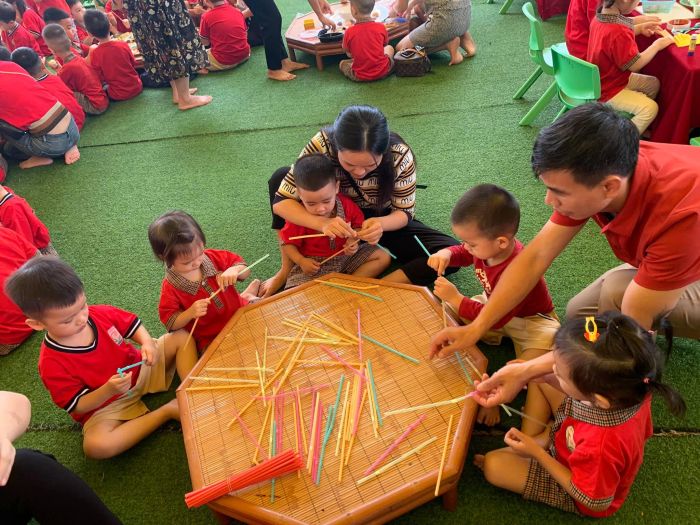 Không gian học tập hiện đại tại Trường Mầm non Hoàng Văn Thụ